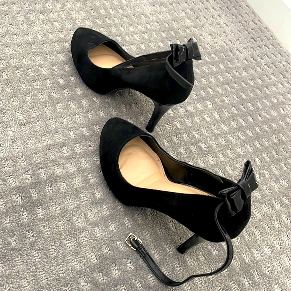 Black Bow Heels from Torrid
